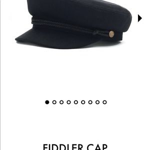 Black Brixton Fiddler Cap